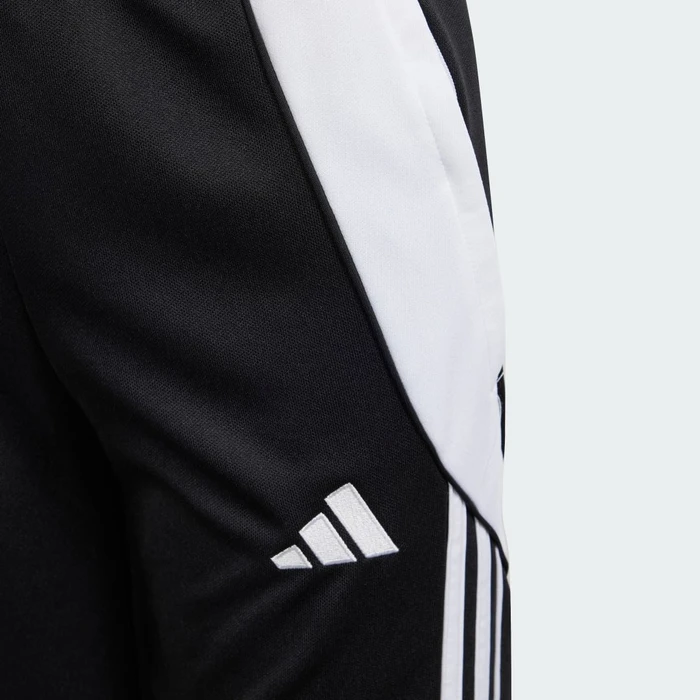 adidas Tiro 24 Slim Trainingshose lang schwarz/weiß (Junior)