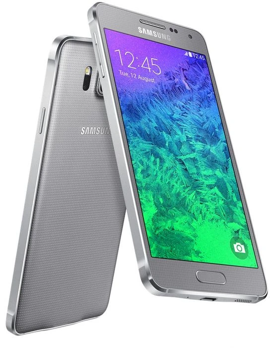 Samsung Galaxy Alpha SM-G850F silber
