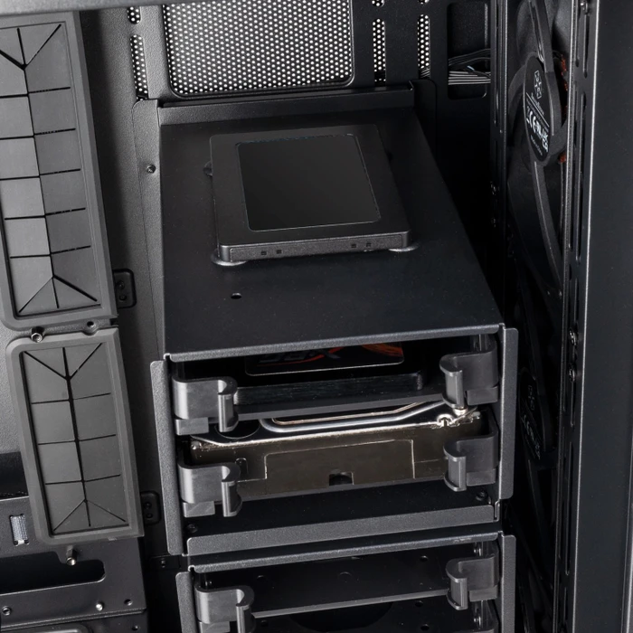 SilverStone Seta A2 Black, Glasfenster