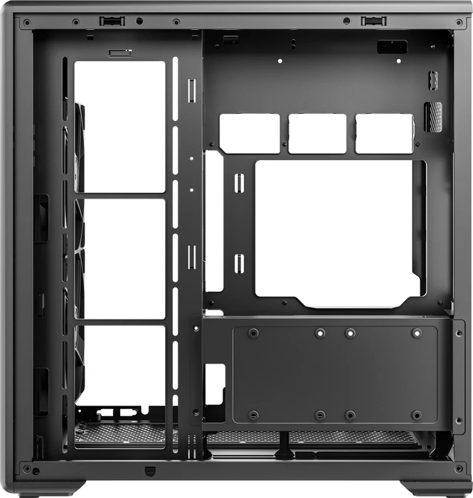 DeepCool CG590 Mesh 2F, schwarz, Glasfenster