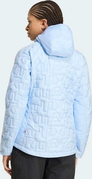 adidas Terrex Xperior PrimaLoft Loose Fill Hooded Isolation Funktionsjacke glow blue (Damen)