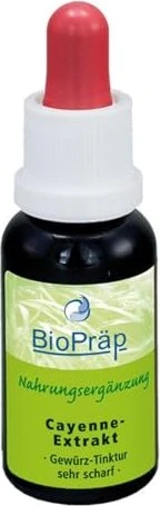 BioPräp Cayenne-Extrakt Gewürz-Tinktur, 20ml