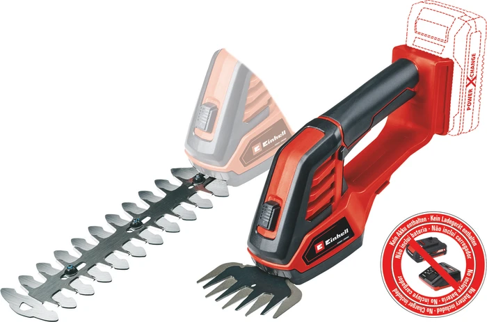 Einhell Expert GE-CG 18/100 Li Akku-Gras-/Strauchschere solo