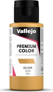 Vallejo Premium Airbrush Color gold, 60ml
