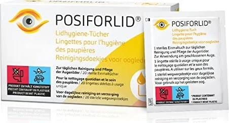 Posiforlid Lidhygiene-Tücher, 20 Stück
