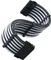 SilverStone PP07E Serie P07E-MBBW, 24-Pin ATX Verlängerungskabel, 300mm, sleeved schwarz/weiß Vorschaubild