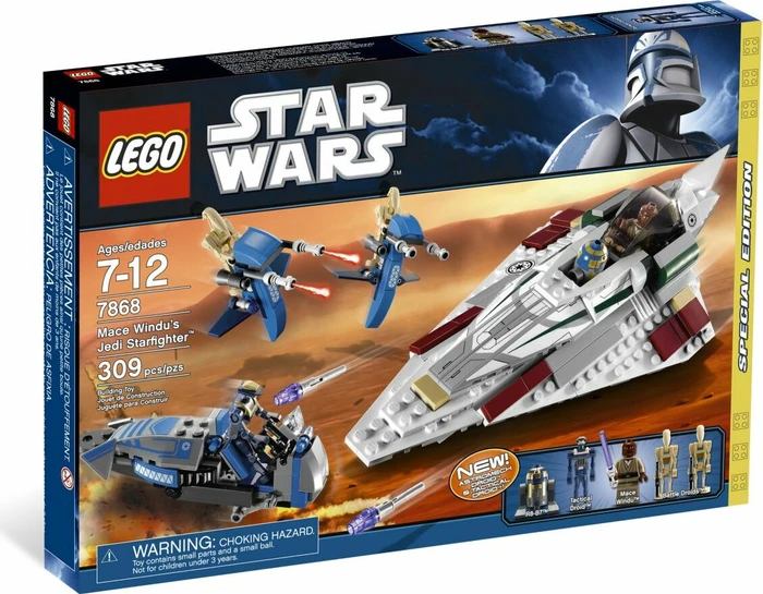 LEGO Star Wars Clone Wars - Mace Windu's Jedi Starfighter