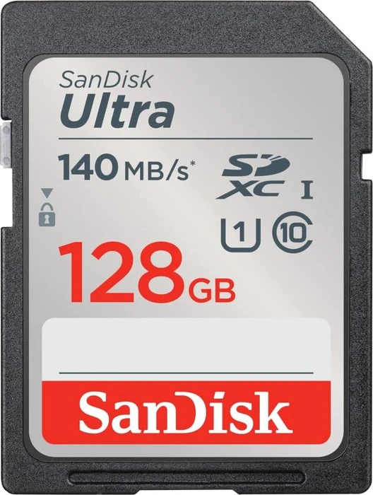 SanDisk Ultra R140 128GB, UHS-I U1, Class 10