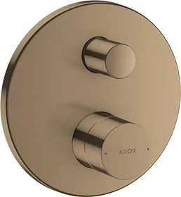Hansgrohe Axor Uno Wannenmischerarmatur mit Zerogriff brushed bronze