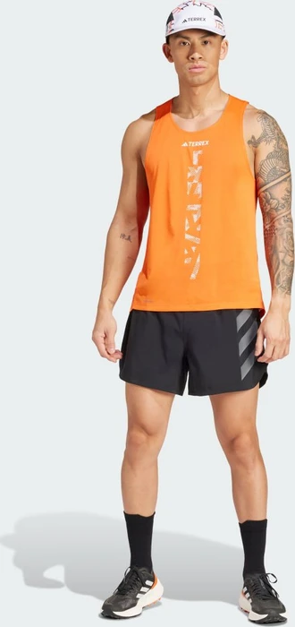 adidas Terrex Xperior Singlet Laufshirt ärmellos semi impact orange (Herren)