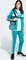 adidas Seasonal Essentials Tiberio 3-Streifen Tricot Trainingsanzug pure teal/aurora ivy/white (Junior) Vorschaubild