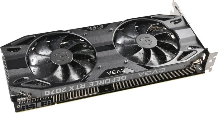 EVGA GeForce RTX 2070 XC Black Edition Gaming, 8GB GDDR6, HDMI, USB-C, 3x DP