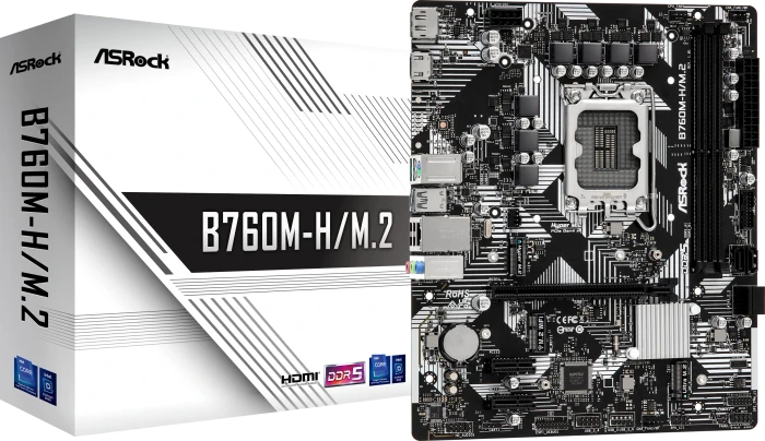 ASRock B760M-H/M.2 (Intel 1700)