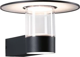 Paulmann Sienna Sensor Solar LED-Wandleuchte 1-flammig schwarz