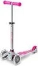 Micro Mini Micro Deluxe Flux LED Kickboard neon pink