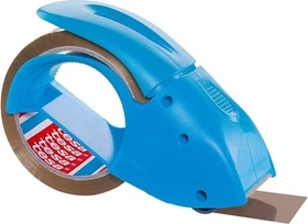 tesa tesapack Pack' n' Go blau, Klebeband-Abroller, 48mm/50m, 1 Stück