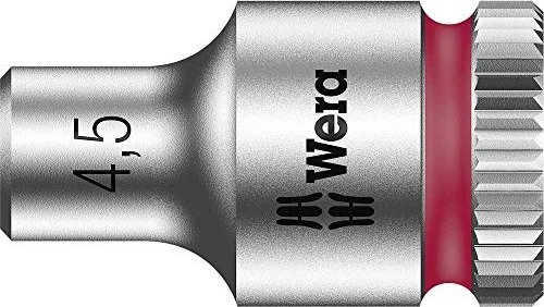 Wera 8790 HMA Zyklop Außensechskant Steckschlüssel 1/4", 4.5x23mm