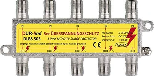 Dura-Sat Dur-line 5 Fach Sat-Überspannungsschutz
