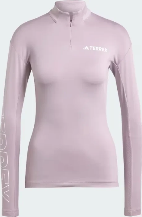 adidas Terrex Xperior Funktionsshirt langarm preloved fig (Damen)