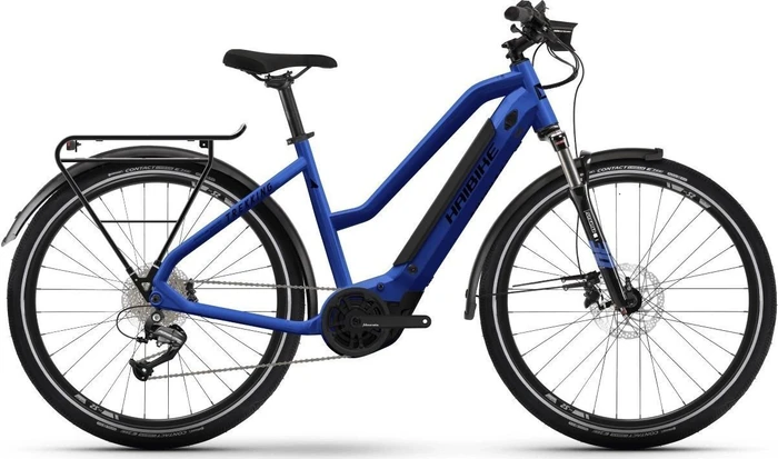 Haibike Trekking 4 Mid blue/black gloss matt Modell 2022