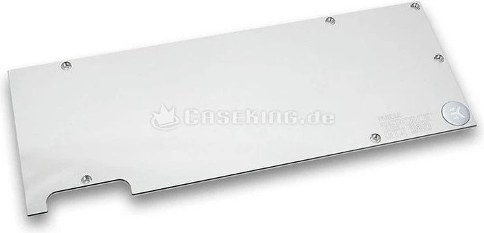 EK Water Blocks EK-FC1080 GTX Backplate vernickelt