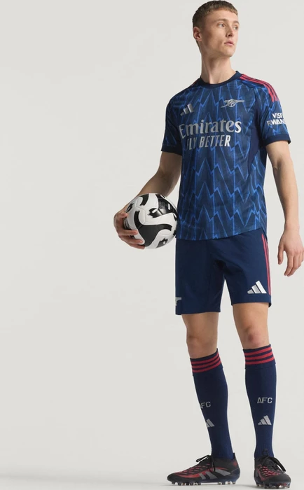 adidas FC Arsenal Authentic 2025/2026 Auswärtstrikot kurzarm night indigo/grey two (Herren)