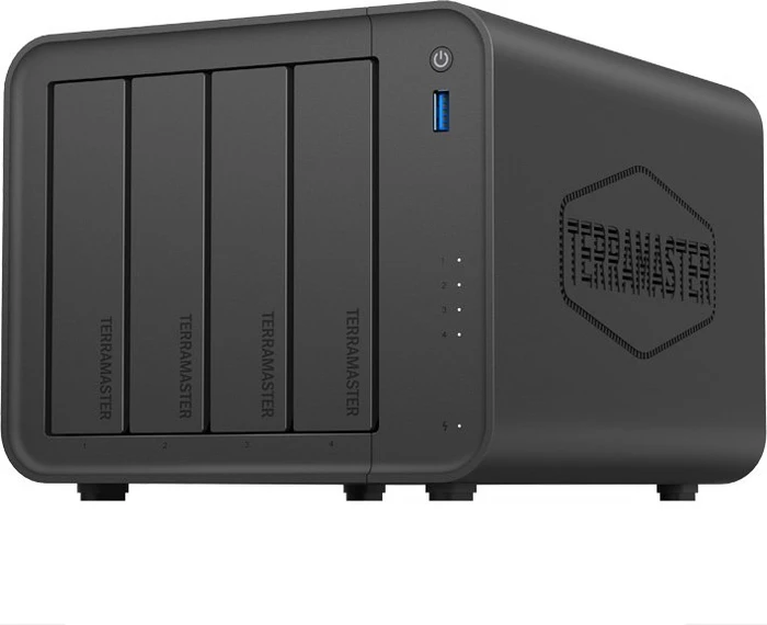TerraMaster F4-425, Intel Celeron N5095, 4GB RAM, 1x RJ-45 2.5GBase-T, 2x USB-A 3.1