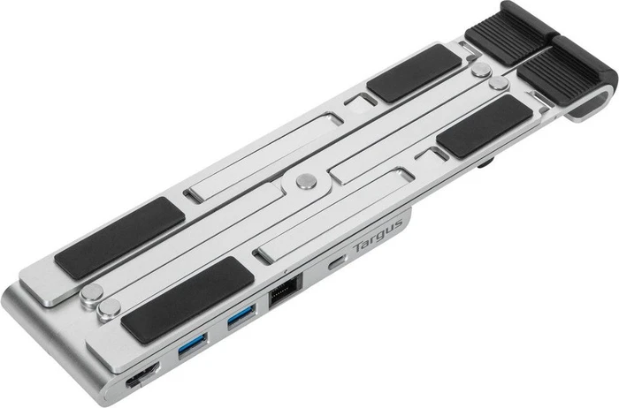 Targus Tragbarer Laptop-Ständer mit integrierter Dock, USB-C 3.0 [Stecker]
