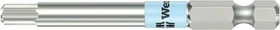 Wera 3840/4 Innensechskant Bit 1/4", 3x89mm, 1 Stück