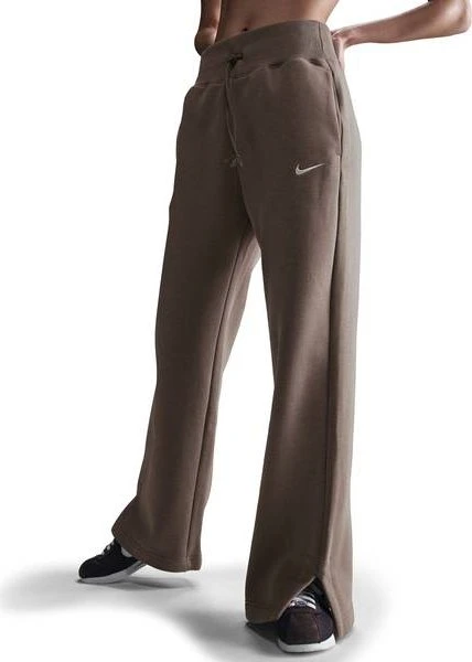 Nike Sportswear Phoenix Fleece Trainingshose lang mink brown/sail (Damen)