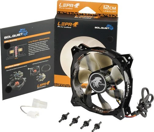 LEPA BOL.Quiet PWM rot, 120mm