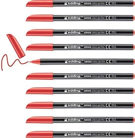 edding 1200 rot, 10er-Pack