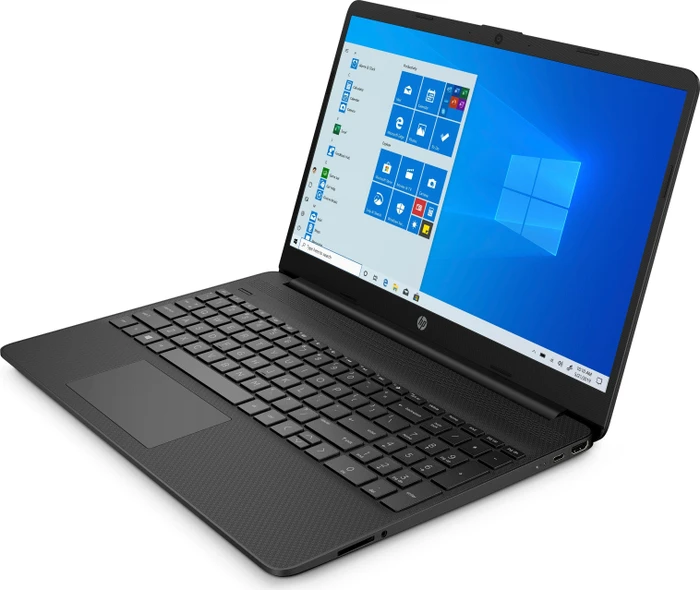 HP 15s-fq0318ng, Jet Black, Celeron N4100, 8GB RAM, 512GB SSD, DE