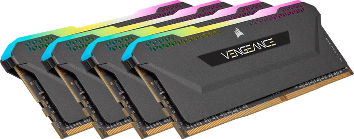 Corsair Vengeance RGB PRO SL schwarz UDIMM 32GB Kit, DDR4-3200, CL16-20-20-38