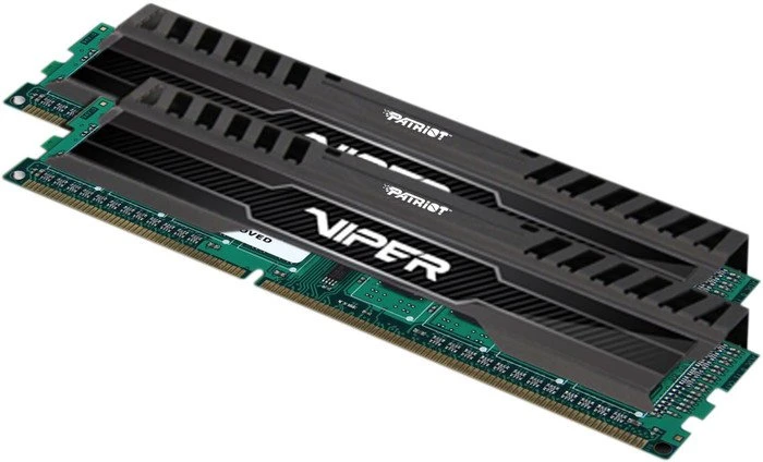 Patriot Viper 3 schwarz UDIMM 8GB Kit, DDR3-1600, CL9-9-9-24