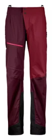 Ortovox 3L Ortler Hose lang dark wine (Damen)