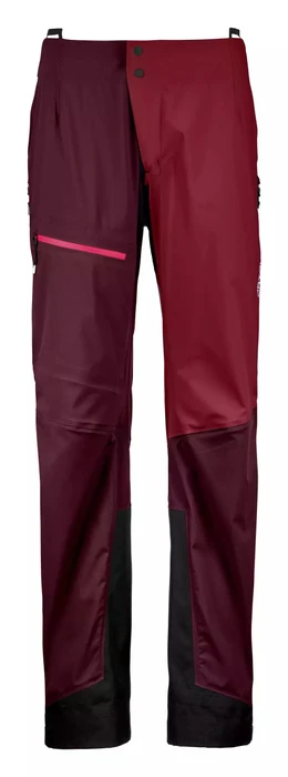 Ortovox 3L Ortler Hose lang dark wine (Damen)