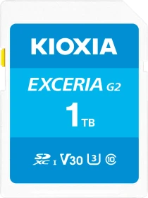 KIOXIA EXCERIA G2 R100/W50 1TB, UHS-I U3, Class 10