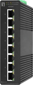 LevelOne IGS Hilbert Industrial Railmount Gigabit Smart Switch, 8x RJ-45 (IGS-2108 / 55054107101)