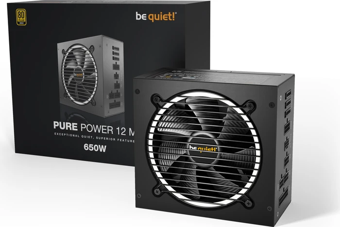 be quiet! Pure Power 12 M 650W, ATX 3.1