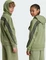 adidas Future Icons 3-Streifen Hoodie tent green/black (Junior) Vorschaubild