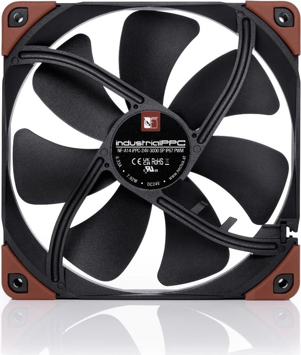 Noctua NF-A14 industrialPPC-24V-3000 SP IP67 PWM, 140mm