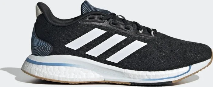 adidas Supernova+ core black/cloud white/aluminium (Damen)