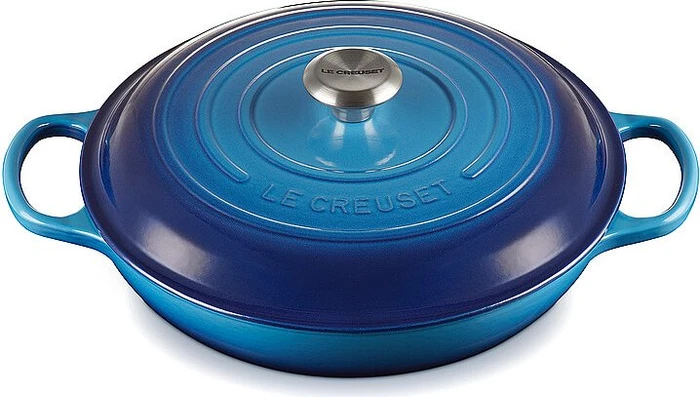 Le Creuset Gourmet-Profitopf Bräter aus Gusseisen rund 30cm 3.5l