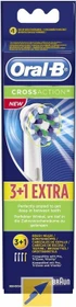 Oral-B CrossAction 3+1 Ersatzbürste weiß, 4 Stück