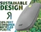 Acer AMR020 Vero Wireless Slim Mouse grau/gelb, USB Vorschaubild