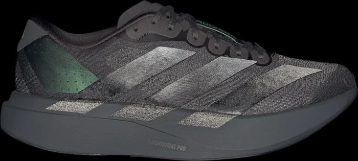 adidas Adizero Evo SL grey five/core black/lime burst (Herren)