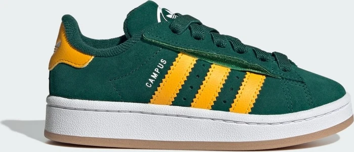 adidas Campus 00s Comfort Closure Elastic Lace collegiate green/crew yellow/cloud white (Junior)