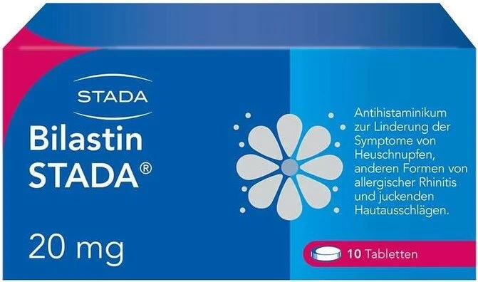 Stada Bilastin Stada 20mg Tabletten, 10 Stück