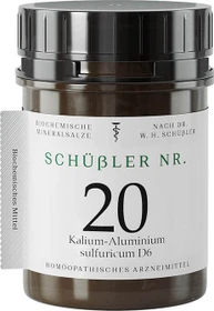 Apofaktur Schüßler Nr. 20 Kalium-Aluminium sulfuricum D6 Tabletten, 400 Stück